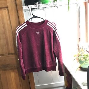 Velvet Adidas Pullover